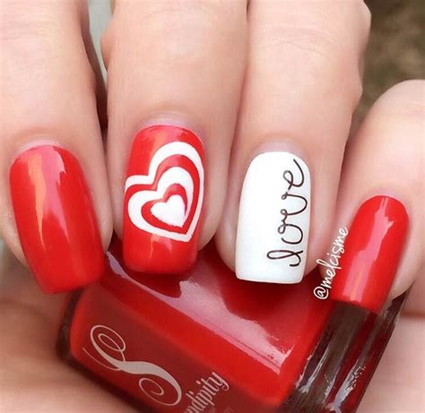 27 Pretty Nail Art Designs For Valentines Day Page 2 Of 3 Stayglam
