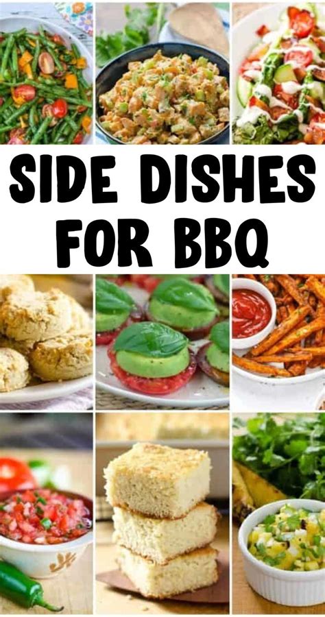 Side Dishes For Bbq With The Words Side Dishes For Bbq On Top And Bottom