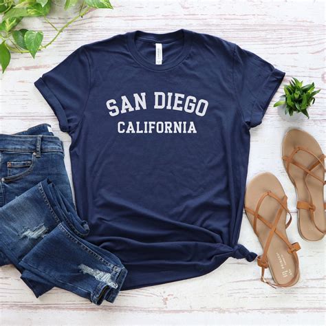 San Diego Shirt San Diego T Southern California Surf Etsy