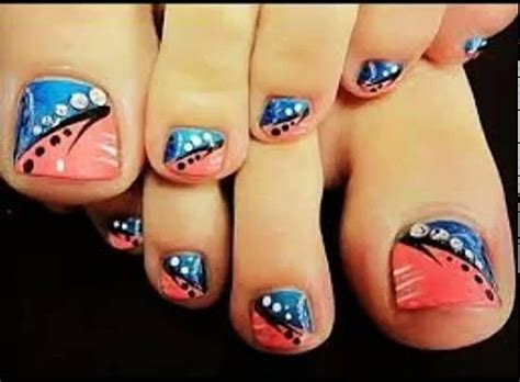 Super catalogo de diseños de uñas para pies, juveniles, bonitas, sencillas, francesas, con flores, mariposas y más para este año 2020. Modelos De Uñas Para Los Pies Faciles Y Sencillas - unas ...