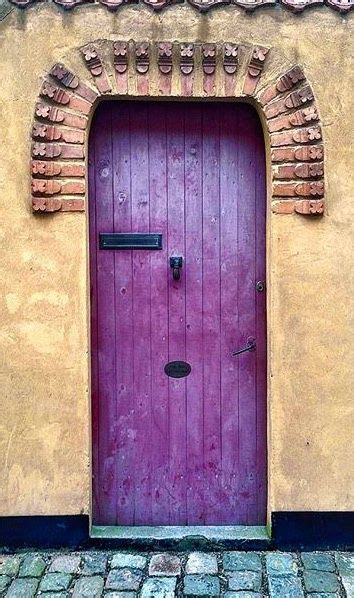 Denmark Purple Door Purple Door Green Door Portal Door Hinges