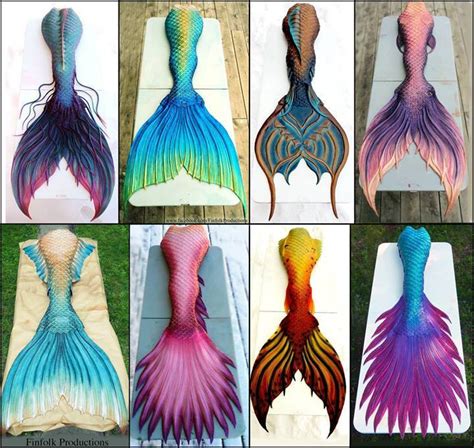 Seanans Tumblr Mermaids 101 Unique Mermaid Tails By Finfolk