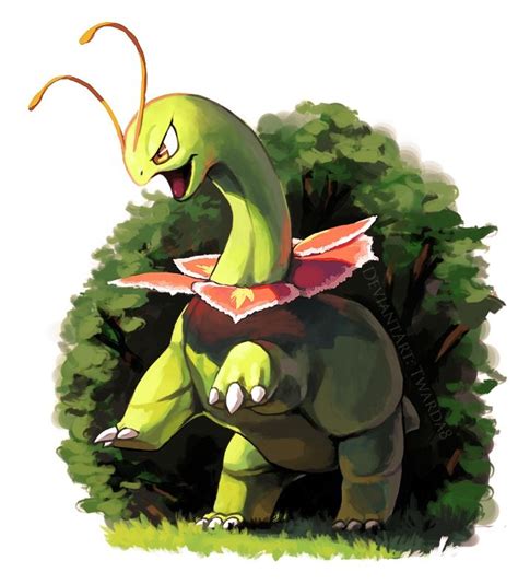 Meganium By Twarda8 On Deviantart Pokemon Pokemon Starters Pokemon Art