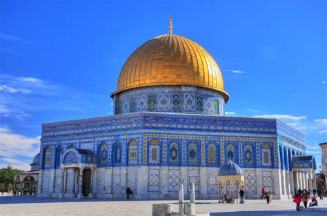 Dome Of The Rock Shrine Jerusalem