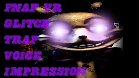 Fnaf Vr Help Wanted Glitchtrap Impression Youtube