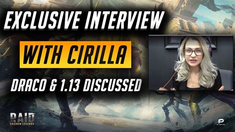 Raid Shadow Legends Exclusive Interview With Cirilla Dracomorph