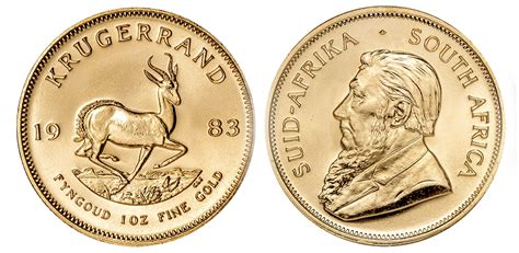 1983 South Africa 1 Oz Gold Bullion Krugerrand In Brilliant