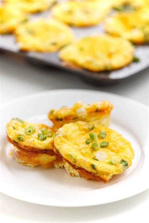 Ham And Cheese Baked Egg Cups The Lemon Bowl