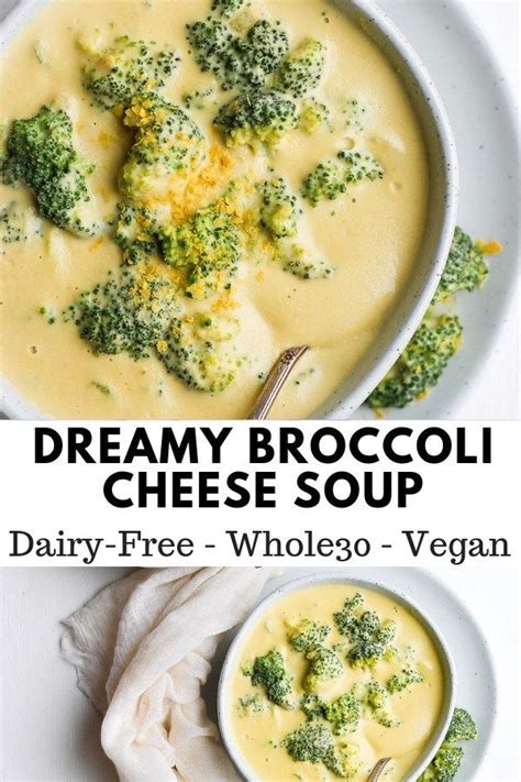 Dreamy Dairy Free Broccoli Cheese Soup The Wooden Skillet Dairy Free