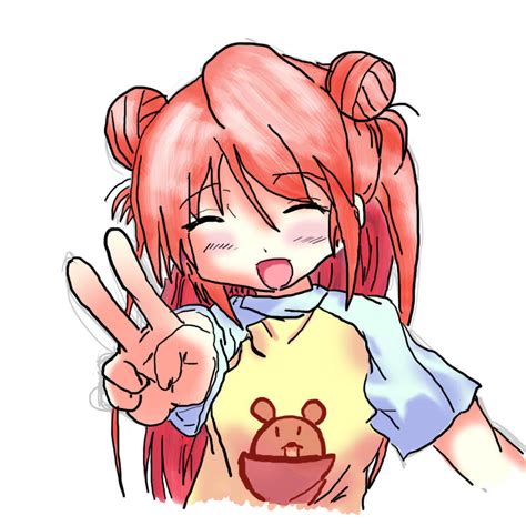 Happy Anime Girl By Toraneko Chan On Deviantart