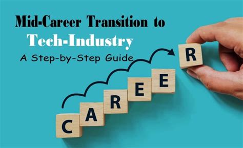 Mid Career Transition To Tech A Step By Step Guide Soeg Jobs