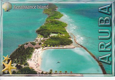 Postcard A La Carte Aruba Renaissance Island