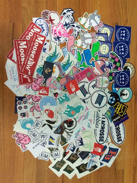 Build Your Preppy Sticker Collection For Free Preppy Stickers