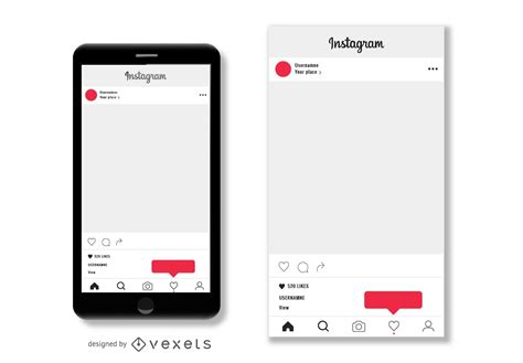Instagram Post Template Png 10 Free Cliparts Download Images On