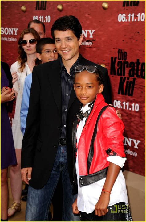 The karate kid, known as the kung fu dream in china, is a 2010 wuxia martial arts drama film directed by harald zwart, and part of the karate kid series. Jaden Smith Meets The Original Karate Kid | Photo 372960 ...