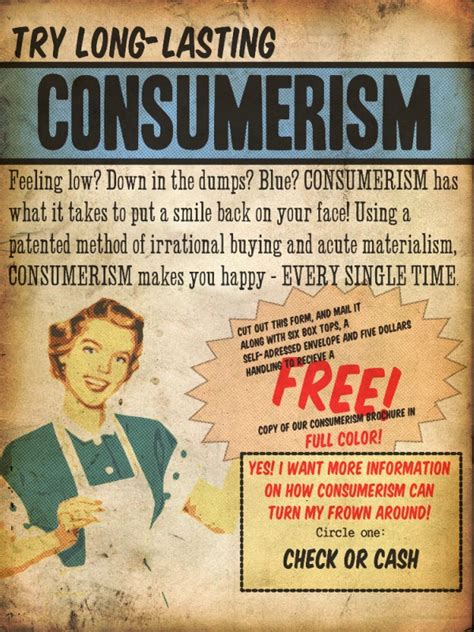 Consumerism As A Cause Overconsumption By Humanity