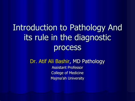 Introduction To Pathology