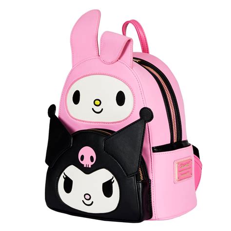 Sanrio My Melody And Kuromi Double Pocket Mini Backpack