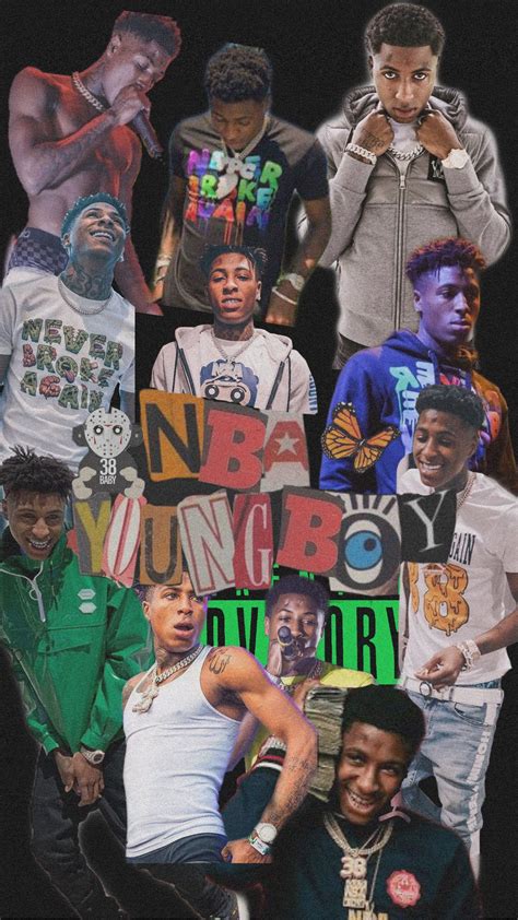 Nba Youngboy🦠 In 2020 Rapper Wallpaper Iphone Badass Wallpaper