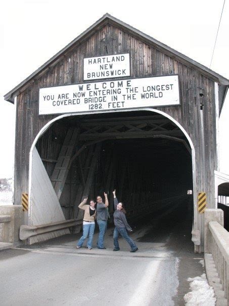 Hartland New Brunswick The Longest Covered Bridge In The World