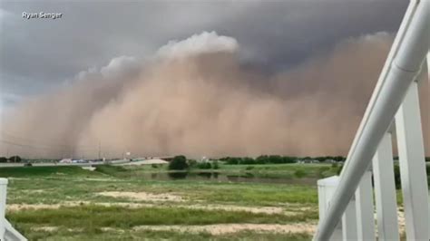 Time Lapse Video Shows Massive Dust Storm In Texas 6abc Philadelphia
