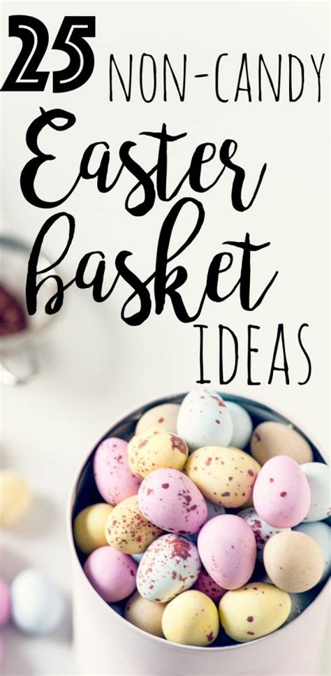 Non Candy Easter Basket Ideas Live Eat Save Simplify