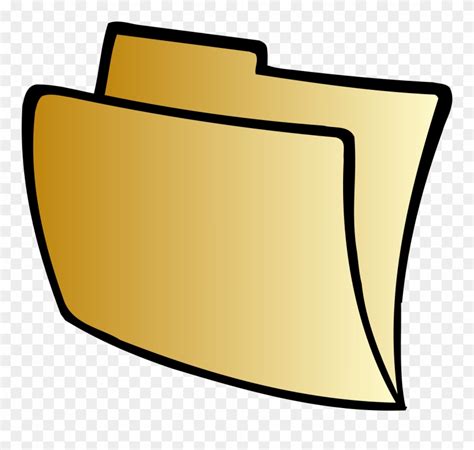 Gold Folder Icon At Collection Of Gold Folder Icon
