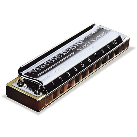 Hohner Marine Band Deluxe 20 Stimmen C Dur Diatonische Reverb