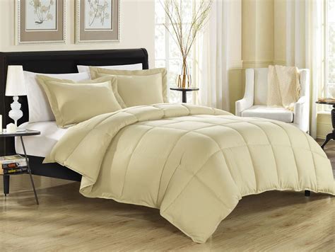 .down comforter king styles plus down alternative, nylon fill, fiberfill, natural fill and feathers, which are comparable to down but traditionally less comforter sets from kohl's are sure to match any home's decor. Khaki Down Alternative Comforter Set