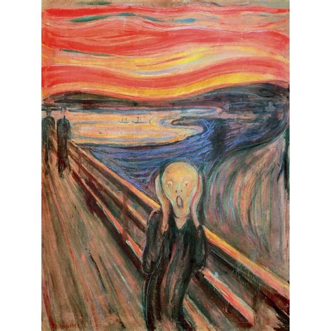 Tableau Sur Toile Edvard Munch Le Cri