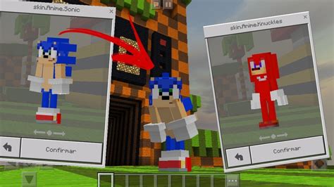 Basically it is a visual model taken from other video games, movies, anime or anywhere else. Minecraft PE : SKINS 4D, SONIC REALISTC ! (Minecraft ...