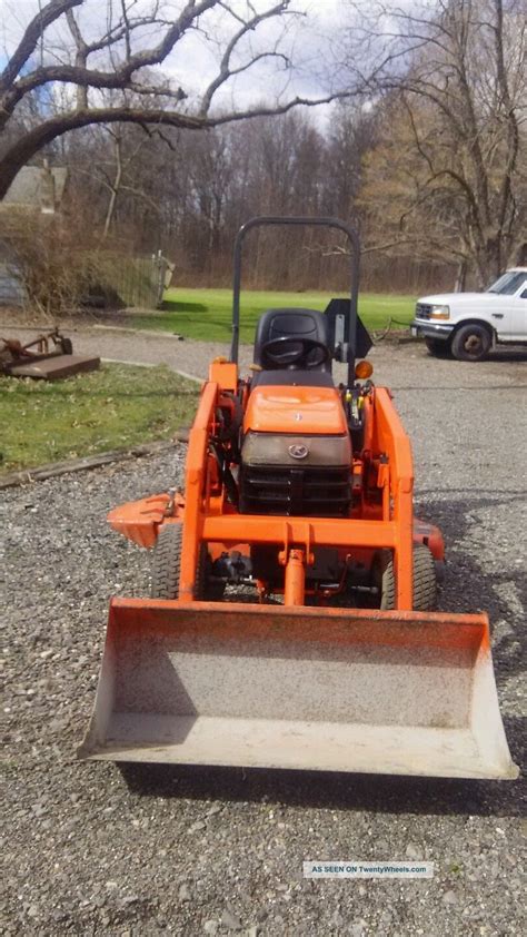 2000 Kubota Bx 2200 Tractor With Front Loader