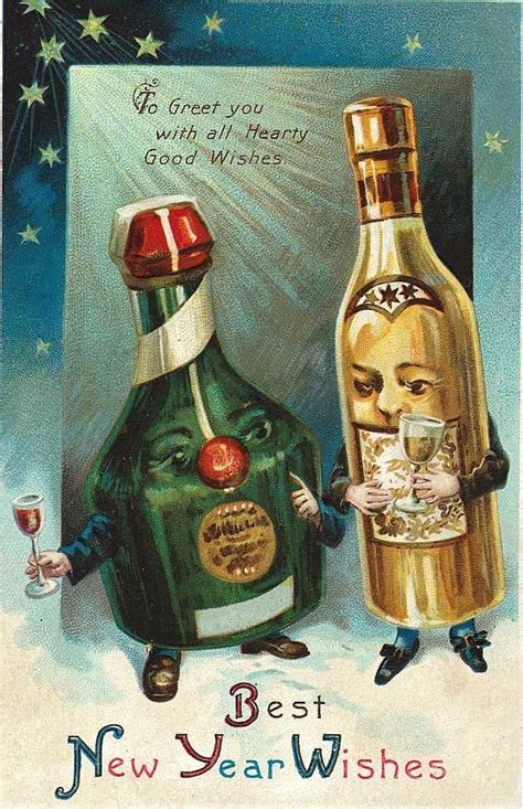 Irish Toasts And Blessings For The New Year Vintage Happy New Year