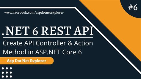 Create Rest Api Controller And Action Method In Asp Net Core Net Restful Service Youtube