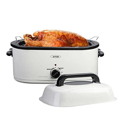 10 Best Electric Turkey Roaster Pan With Lids 2023 Theres One Clear