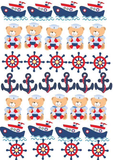 Sailor Theme Topper Baby Shawer Nautical Party Betty Boop Baby Babe Shower Birthday