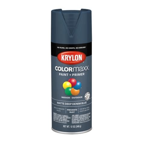 Krylon® Colormaxx Matte Deep Denim Blue Indooroutdoor Spray Paint
