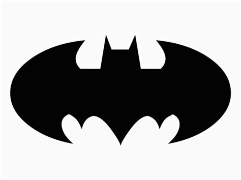 Batman Logo Silhouette Clipart Best