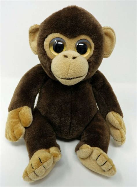 Ty Classic Brownie Monkey Plush 11 Soft Toy Stuffed Animal 2012 Brown