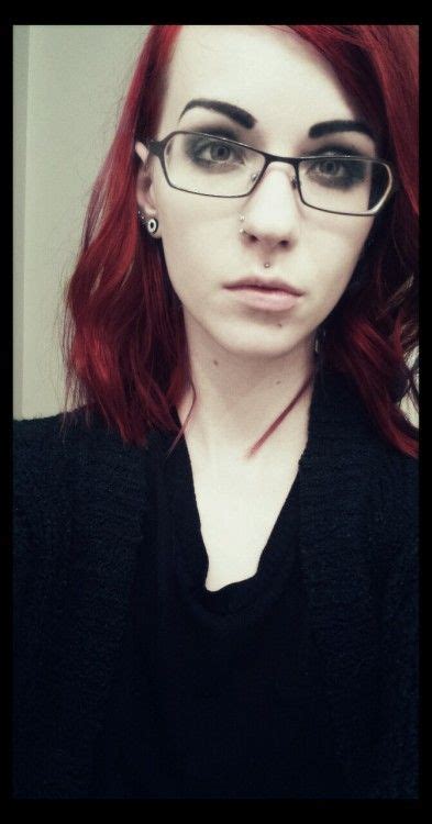 Emily Strange Wearing Glasses Redheads Glasses