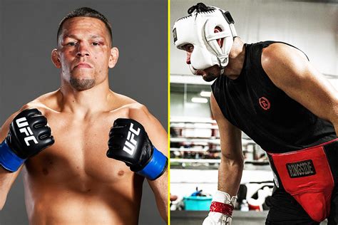 Nate Diaz Pictured Training In Boxing Gloves After Chael Sonnen Claimed The Mma Legend Has