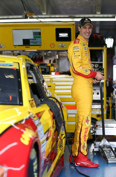 There's no lead car to follow and no instructor rides with. Joey Logano Photos Photos - Charlotte Motor Speedway - Day ...