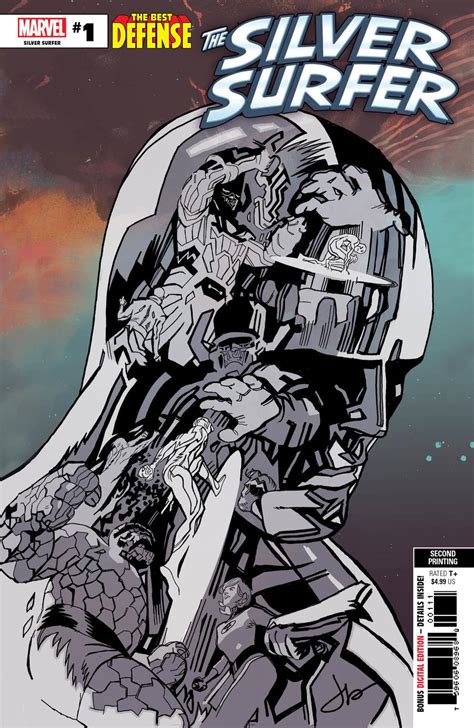 Defenders Silver Surfer 1 Cover F 2nd Ptg Variant Jason Latour Cover