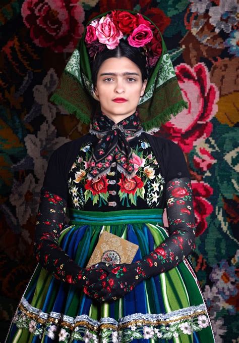 Susanne Bisovsky Frida Kahlo Homage Mexican Fashion Fashion Frida