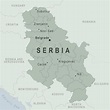 Location - Serbia five themes of geography