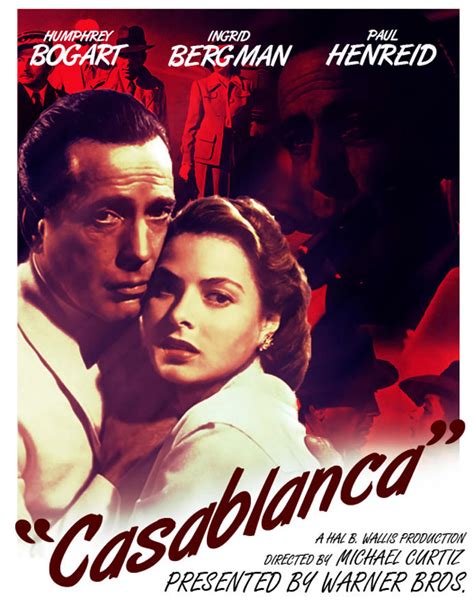 Casablanca 1942 Movie Poster Travel Painting By Reynolds Jackson Pixels