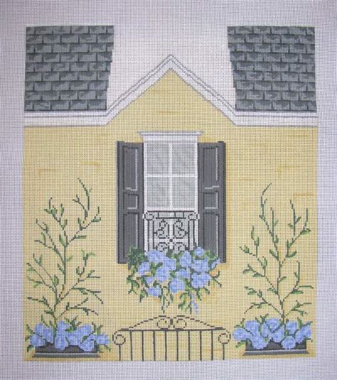 Blue Hydrangeas Griffin Designs Wholesale Needlepoint Canvases