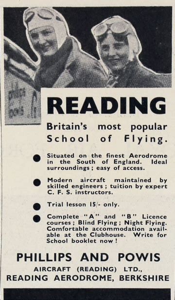 Phillips And Powis School Of Flying Graces Guide