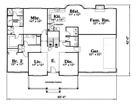 House 7637 Blueprint Details Floor Plans