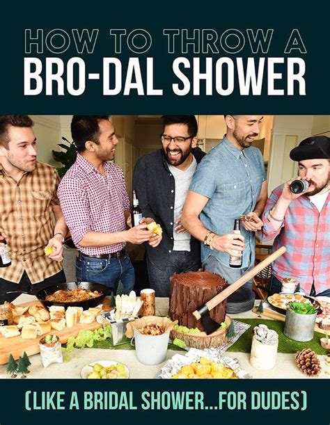bro dal showers for the groom are the next big thing pre wedding party wedding shower games